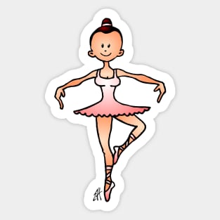 Ballerina Sticker